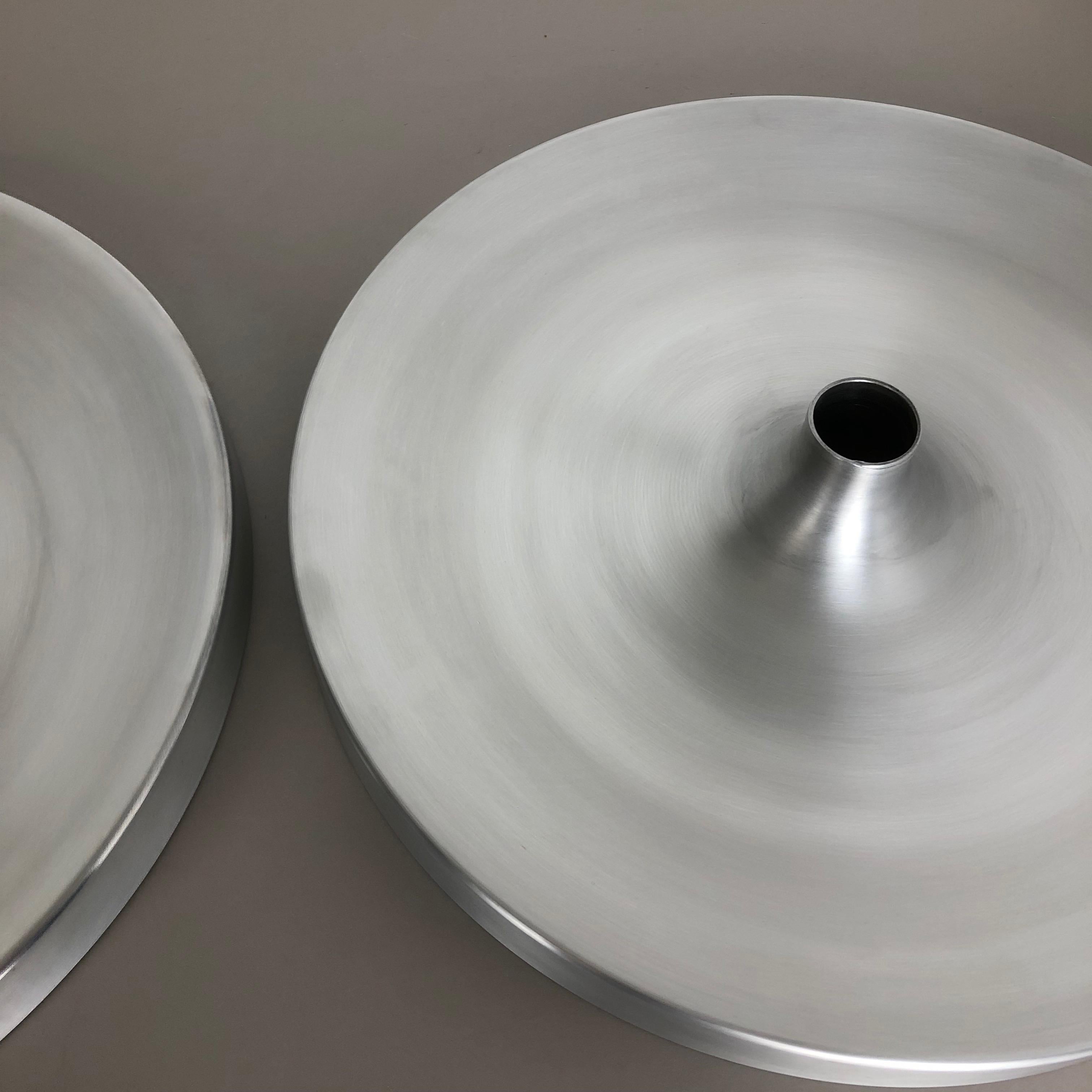 Set of Two 1970s Charlotte Perriand Style Disc Wall Light by Staff, Germany 8