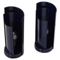 Set of Two 1970s ‘Eclipse” Table Lamps, Italy, 1970s