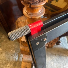 Ensemble de deux chevalets modernes des années 1970 pour la table Gaetano par Gae Aulenti pour Zanotta