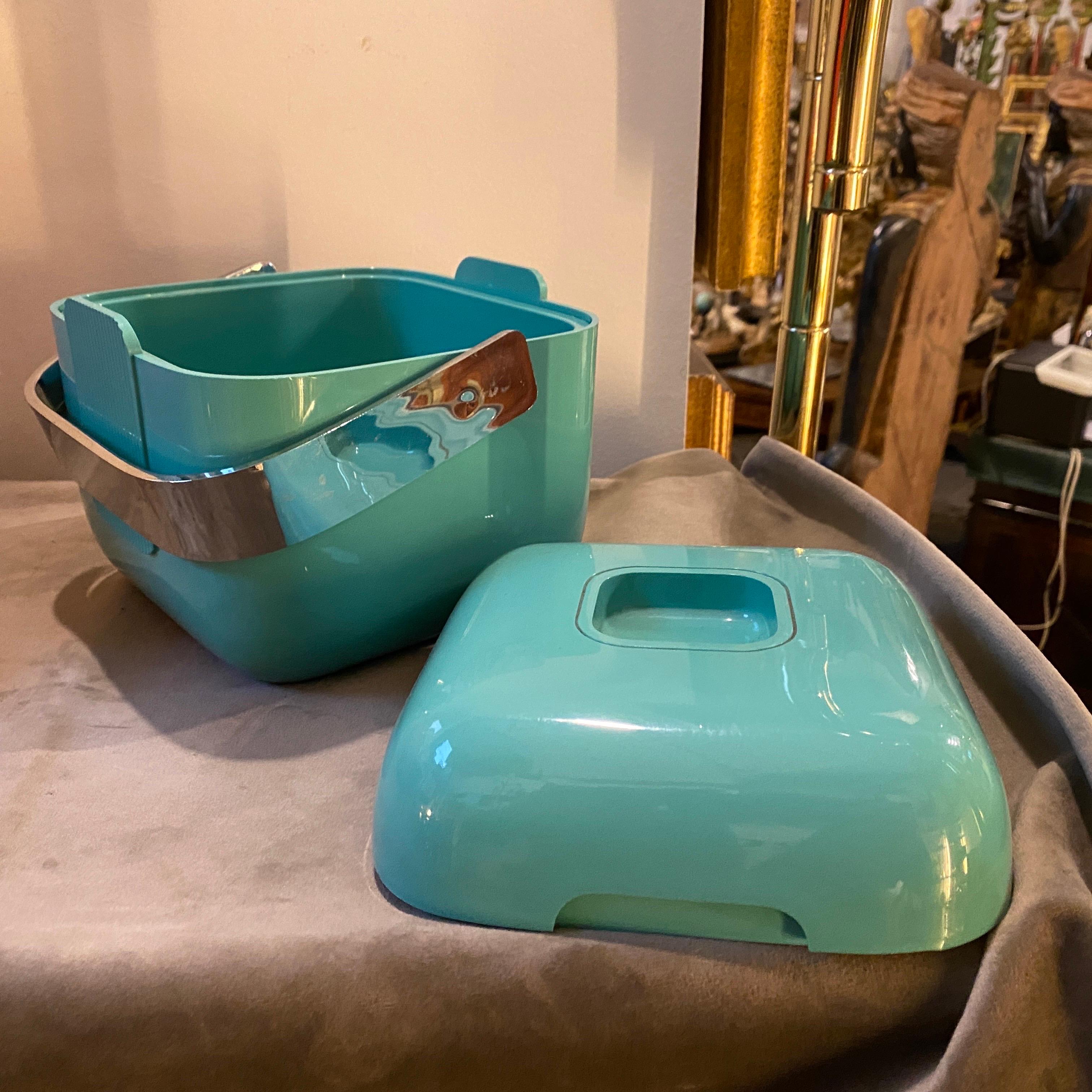 Set of Two 1970s Modernist Italian Ice Bucket by Guzzini 3