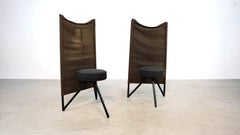 Set of two 1980's Miss Wirt chairs by Philippe Starck for Disform