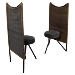 Set of two 1980's Miss Wirt chairs by Philippe Starck for Disform