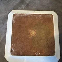 Set of Two 1980s White Porcelain Horse Ashtrays by Gucci Firenze