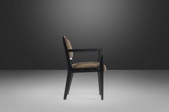 Set of 2 Patinaed Armchairs After Edward Wormley for Dunbar Chairs, USA, c. 1960