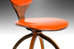 Set of Two Bar Height Bar Stools by Norman Cherner for Plycraft, USA, c. 1964