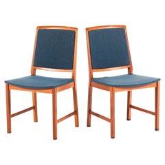 Set of 2 Side Chairs / Dining Chairs in Teak for Skaraborgs Sweden, c. 1960's