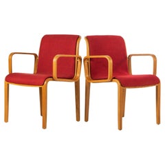 Set of Two '2' Vintage Model 1305UO Armchairs by Bill Stephens for Knoll, 1970s