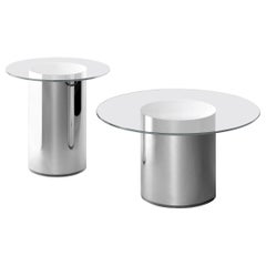 Set of Two 2001 Side Tables by Ramon Úbeda and Otto Canalda