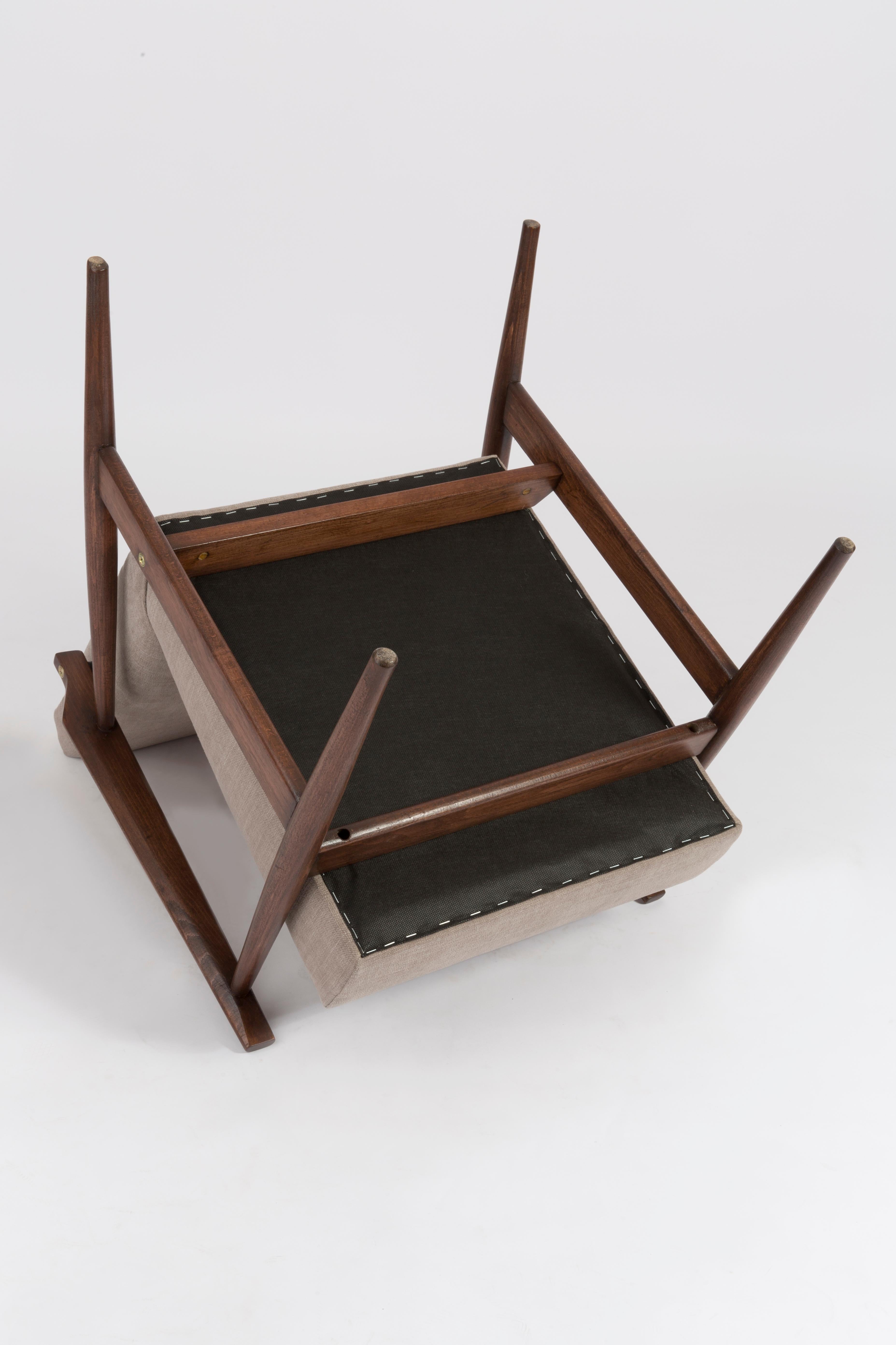 Ensemble de deux fauteuils Dante beige du XXe siècle:: H. Lis:: années 1960 en vente 5