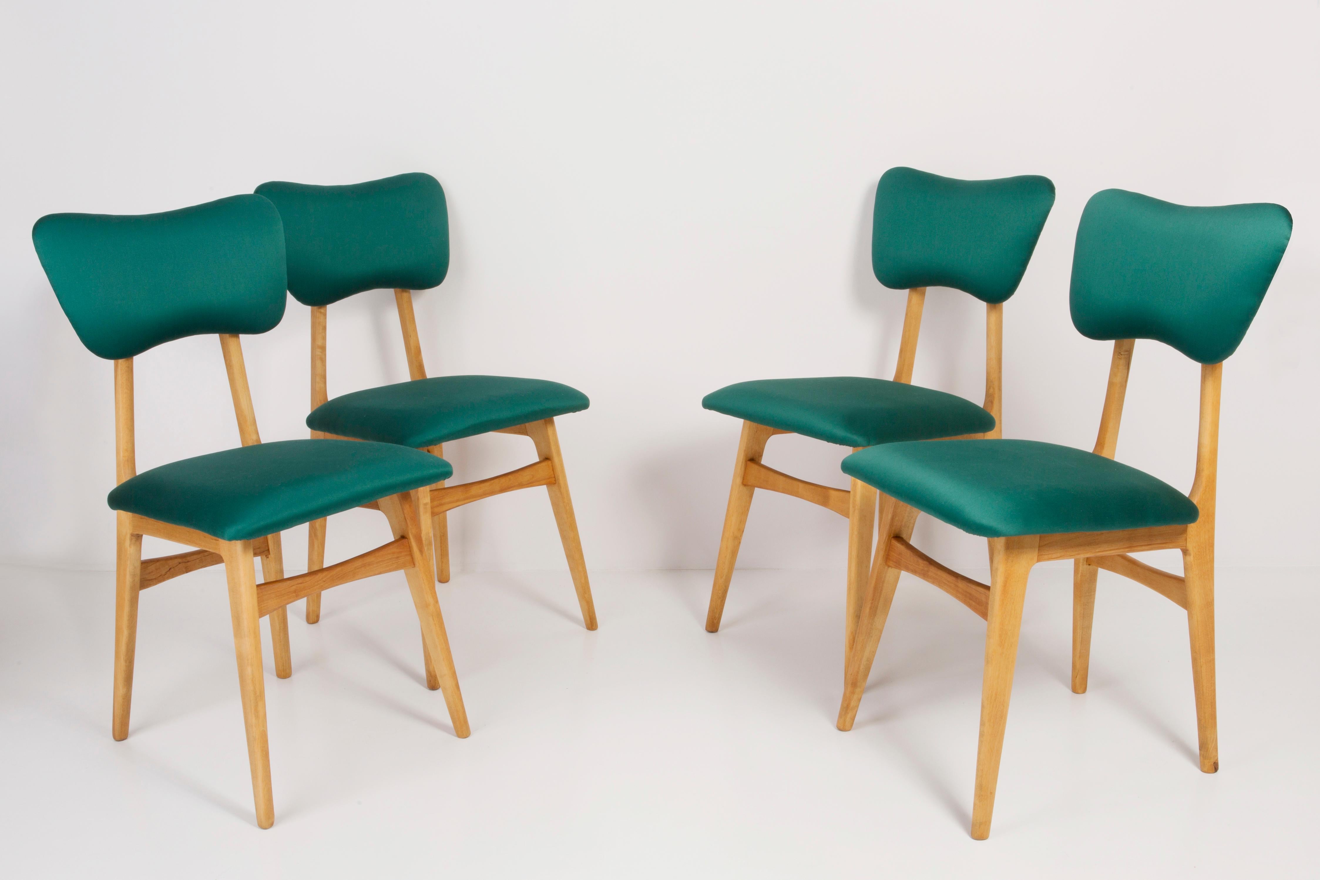 Set of Two 20th Century Dedar Tabularasa Green Chairs, 1960s For Sale 8