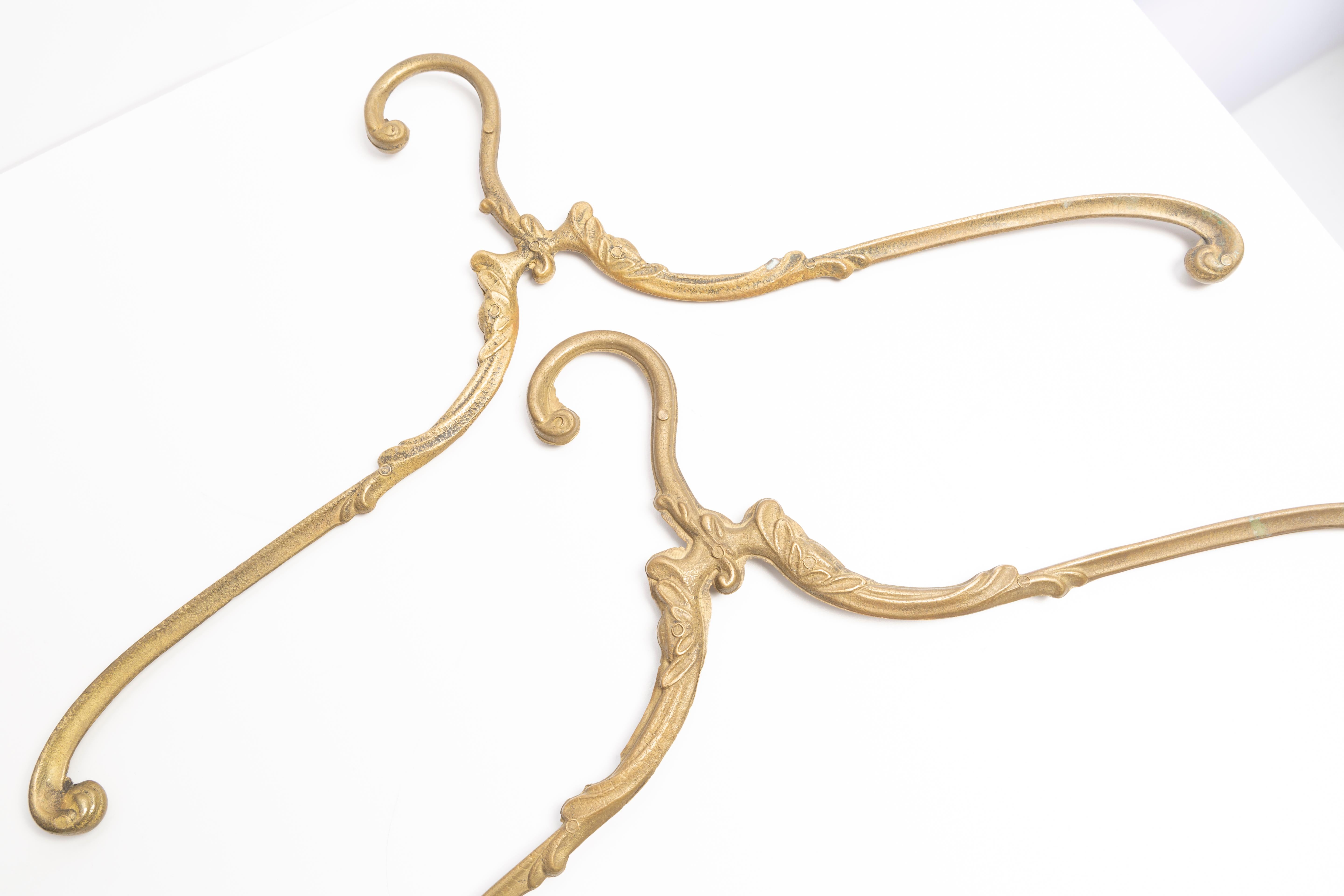 Painted Set of Two 20th Century Gold Hangers, Germany, Europe, 1960s For Sale