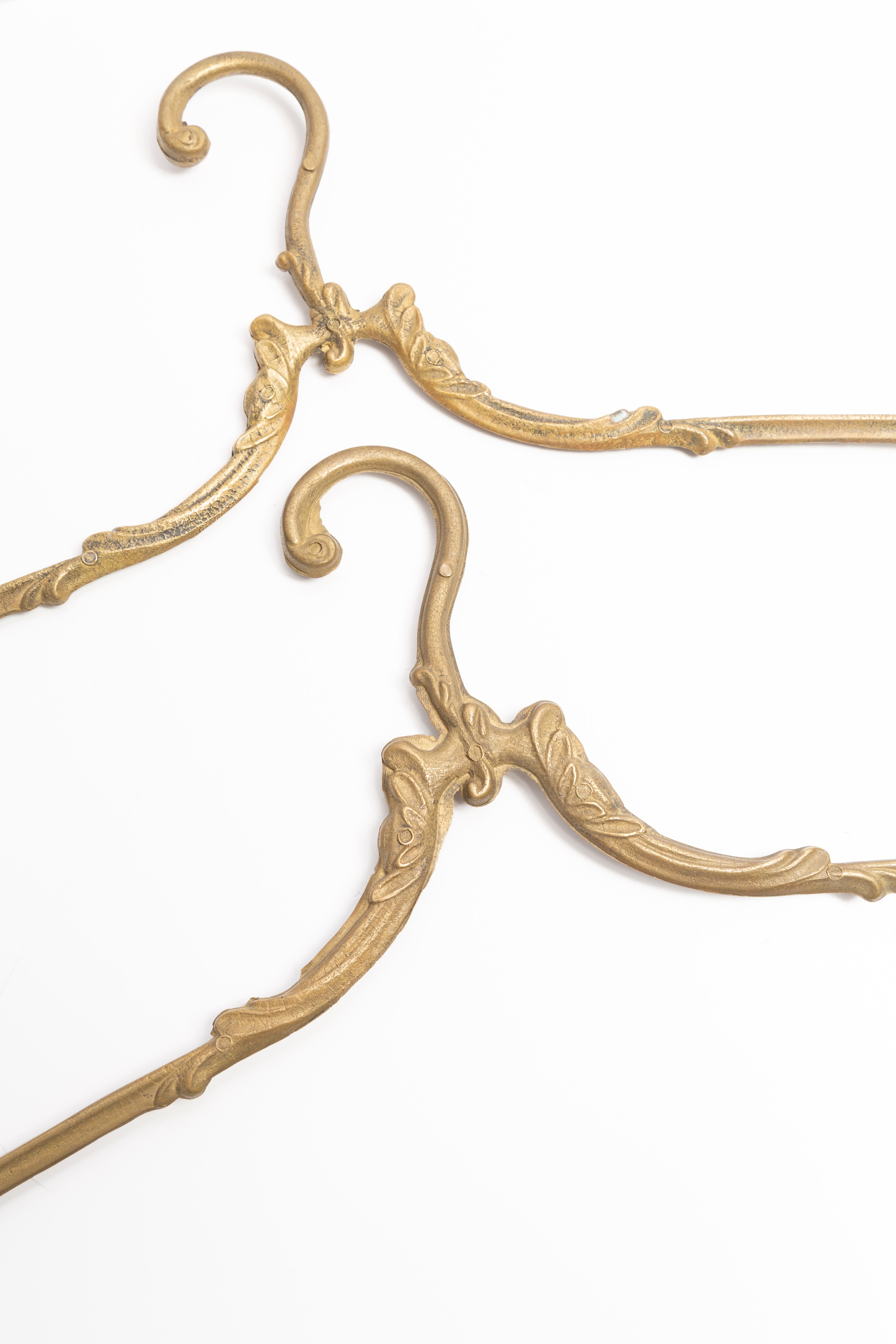 Set of Two 20th Century Gold Hangers, Germany, Europe, 1960s In Good Condition For Sale In 05-080 Hornowek, PL