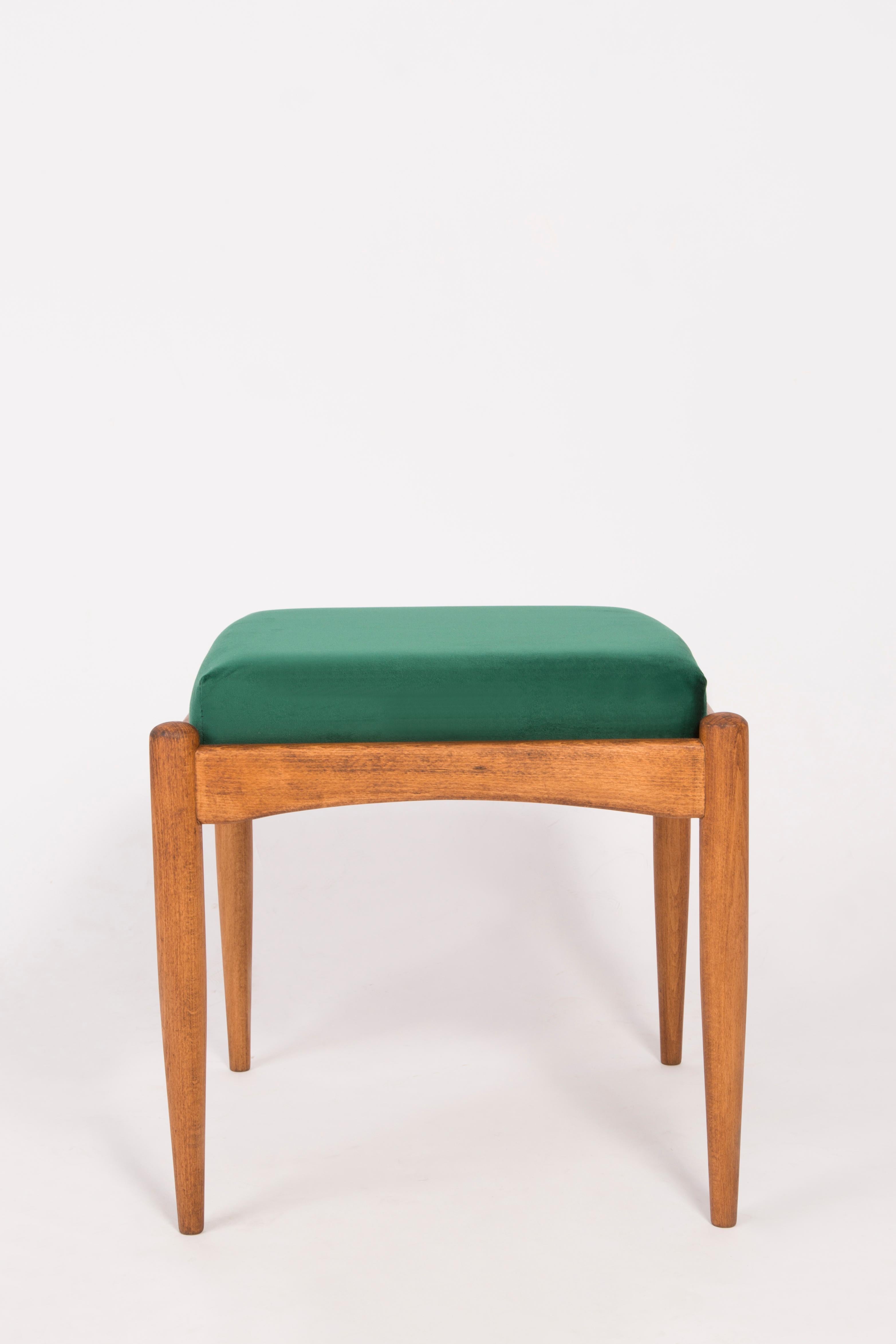 Set of Two 20th Century Green Stools, 1960s For Sale 1