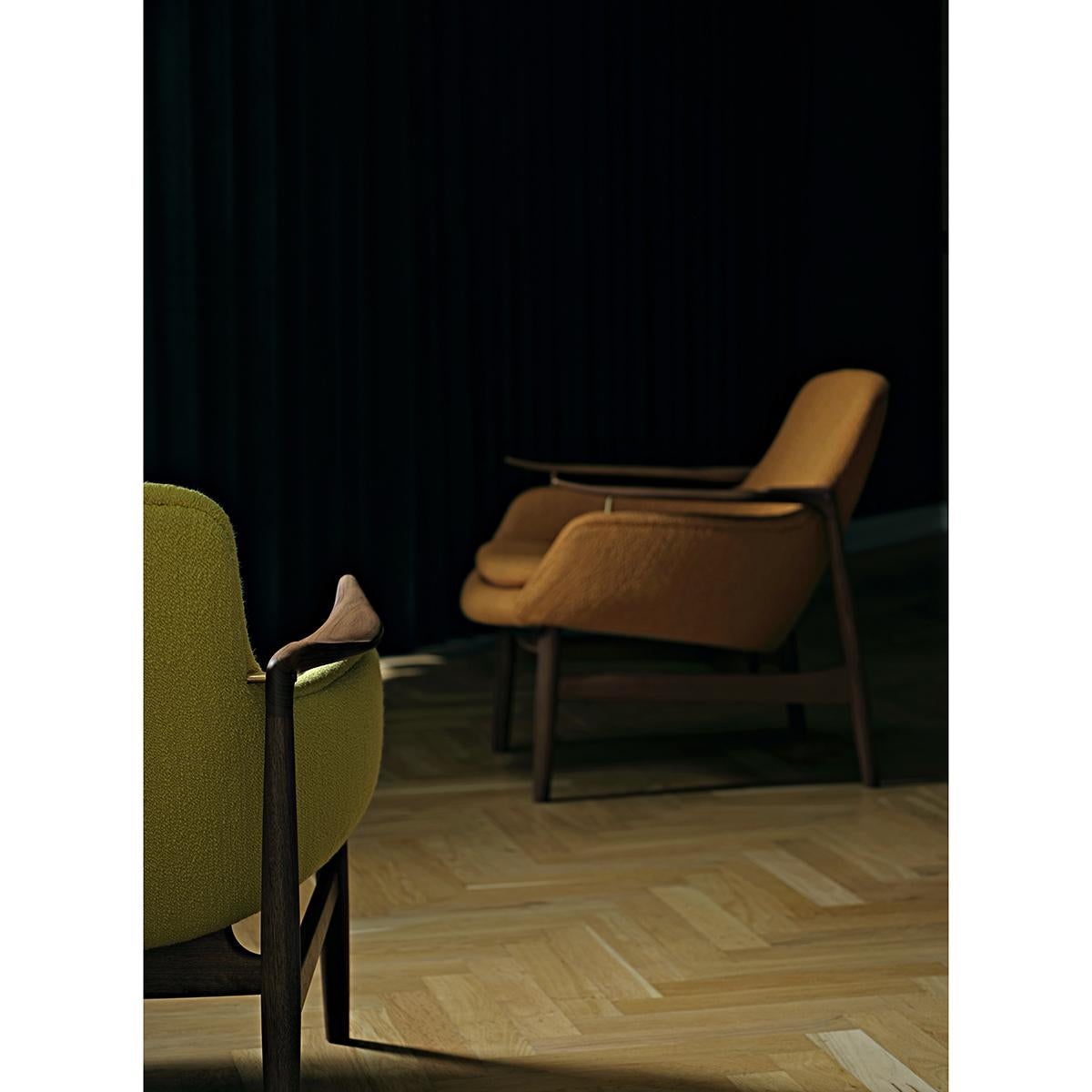 Set of Two 53 Chairs in Fabric and Wood by Finn Juhl 6