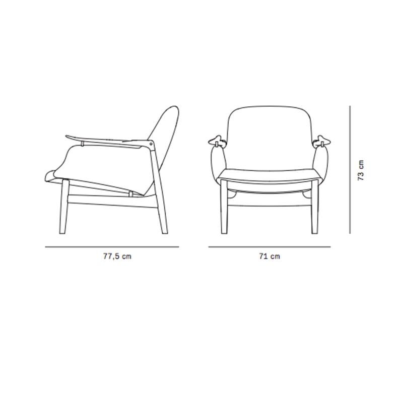 Set of Two 53 Chairs in Fabric and Wood by Finn Juhl 8