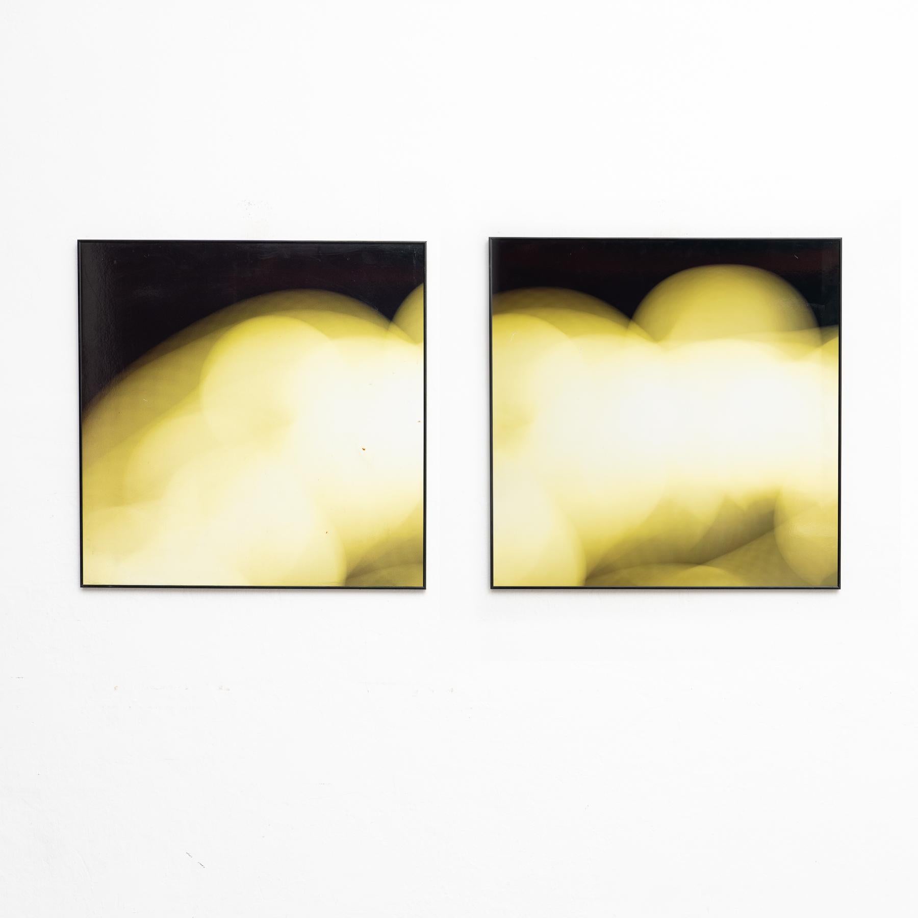 This extraordinary piece by Adrian, created in 2010 as part of his celebrated Abstract Nights collection, invites the viewer to experience the world of abstraction through a captivating interplay of light, shadow, and form. Known for his ability to