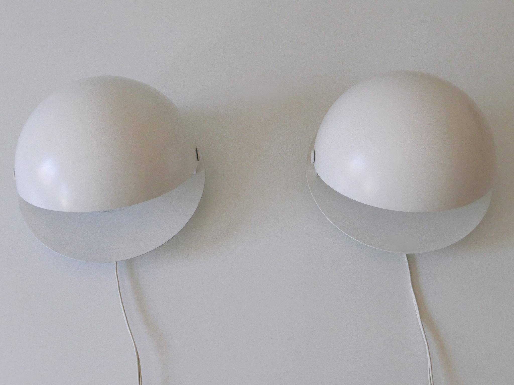 Set di due lampade da parete regolabili in stile Mid-Century Modern Germania anni '60 in vendita 6