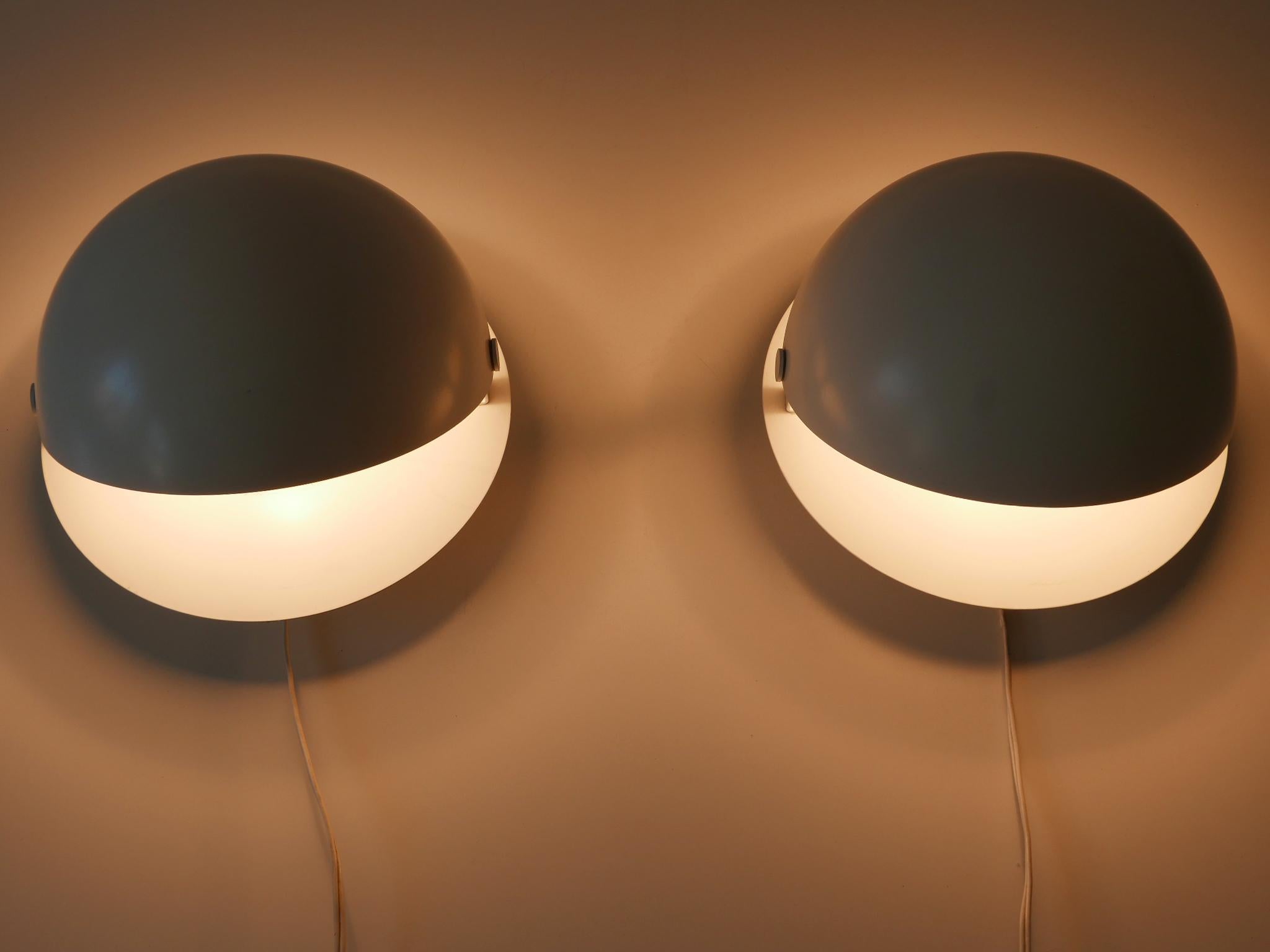 Set di due lampade da parete regolabili in stile Mid-Century Modern Germania anni '60 in vendita 7