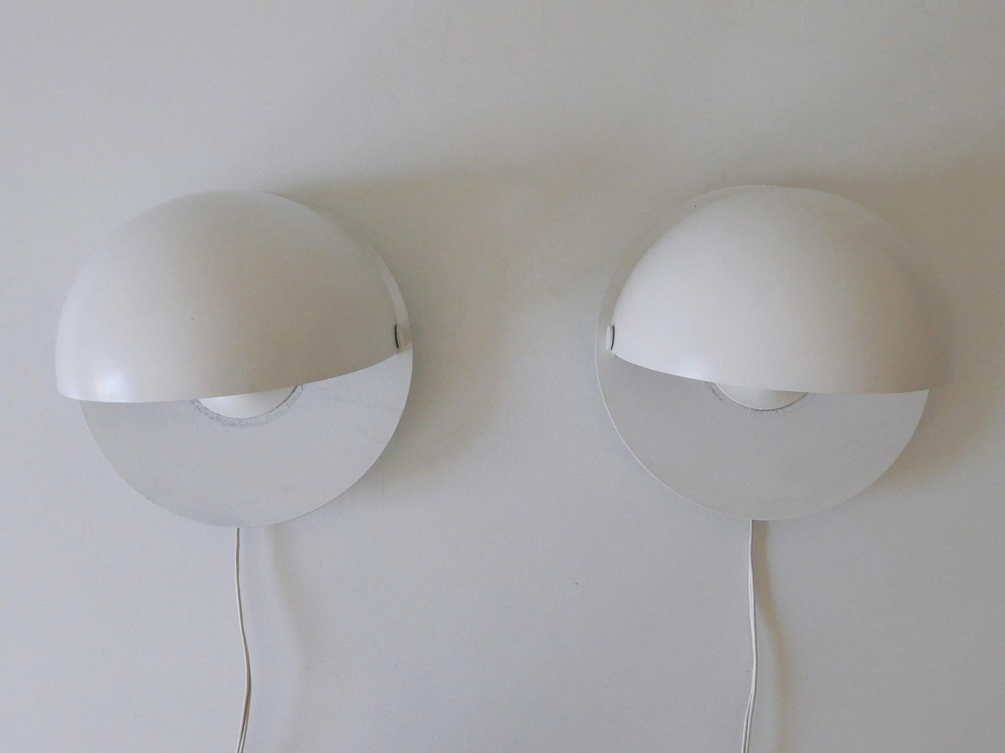 Set di due lampade da parete regolabili in stile Mid-Century Modern Germania anni '60 in vendita 8