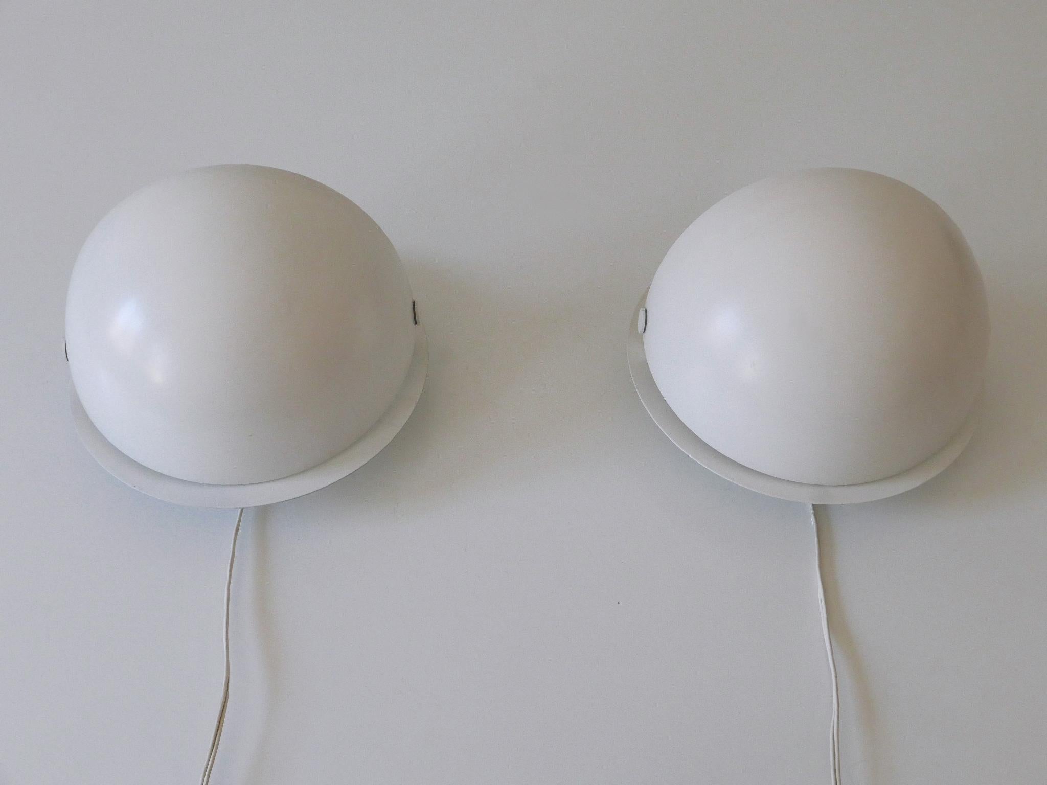 Set di due lampade da parete regolabili in stile Mid-Century Modern Germania anni '60 in vendita 2