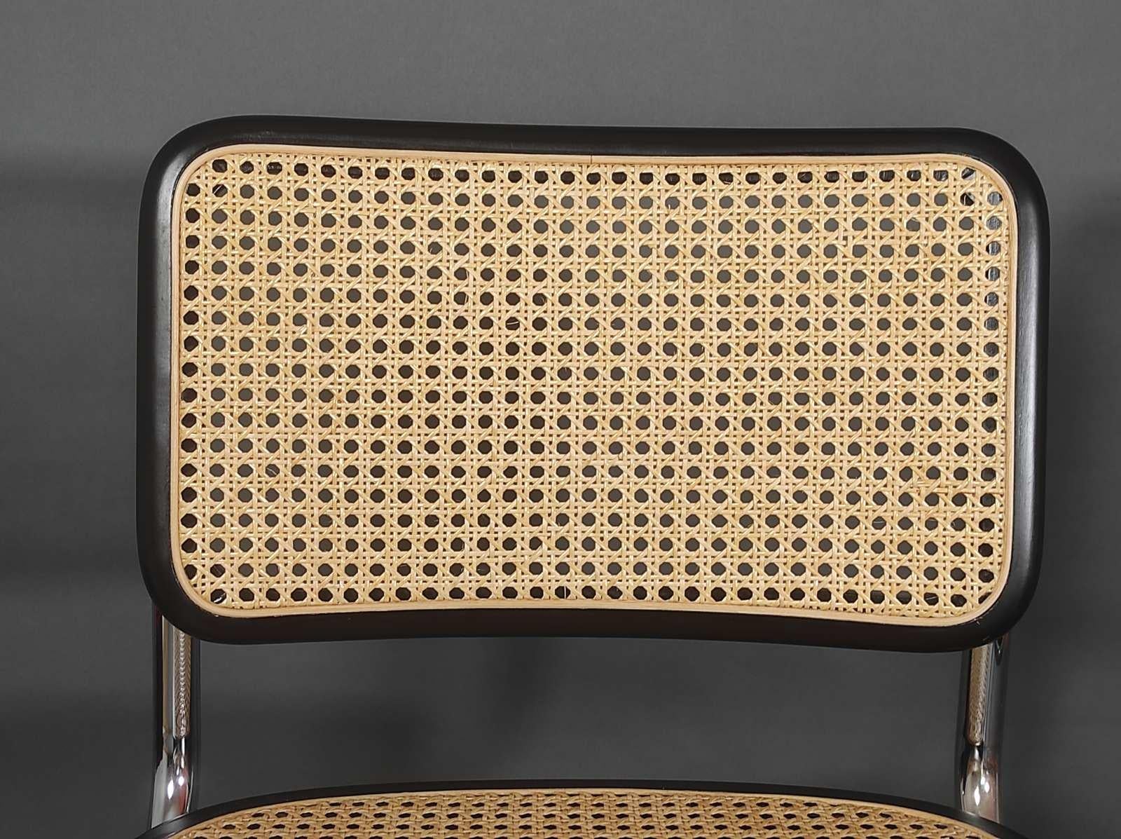 Ensemble de deux chaises Cesca d'après Marcel Breuer, Italie, années 1970 en vente 1