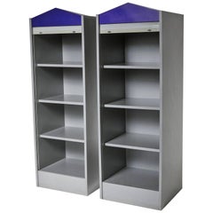 Set of Two Aleph "Aforismi" Cabinets by Antonia Astori for Driade, Italy, 1980s