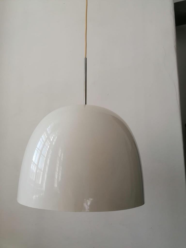 Scandinavian Modern Set of two Aluminum Pendant from the 1970s For Sale