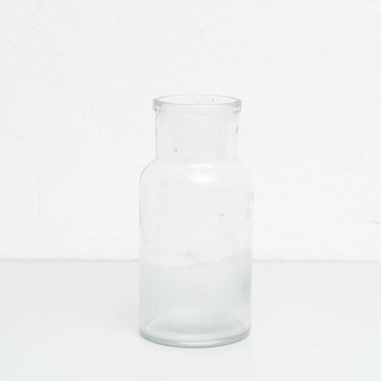 Ensemble de deux récipients en verre espagnols anciens pour la conservation des aliments - Circa 1950 en vente 8