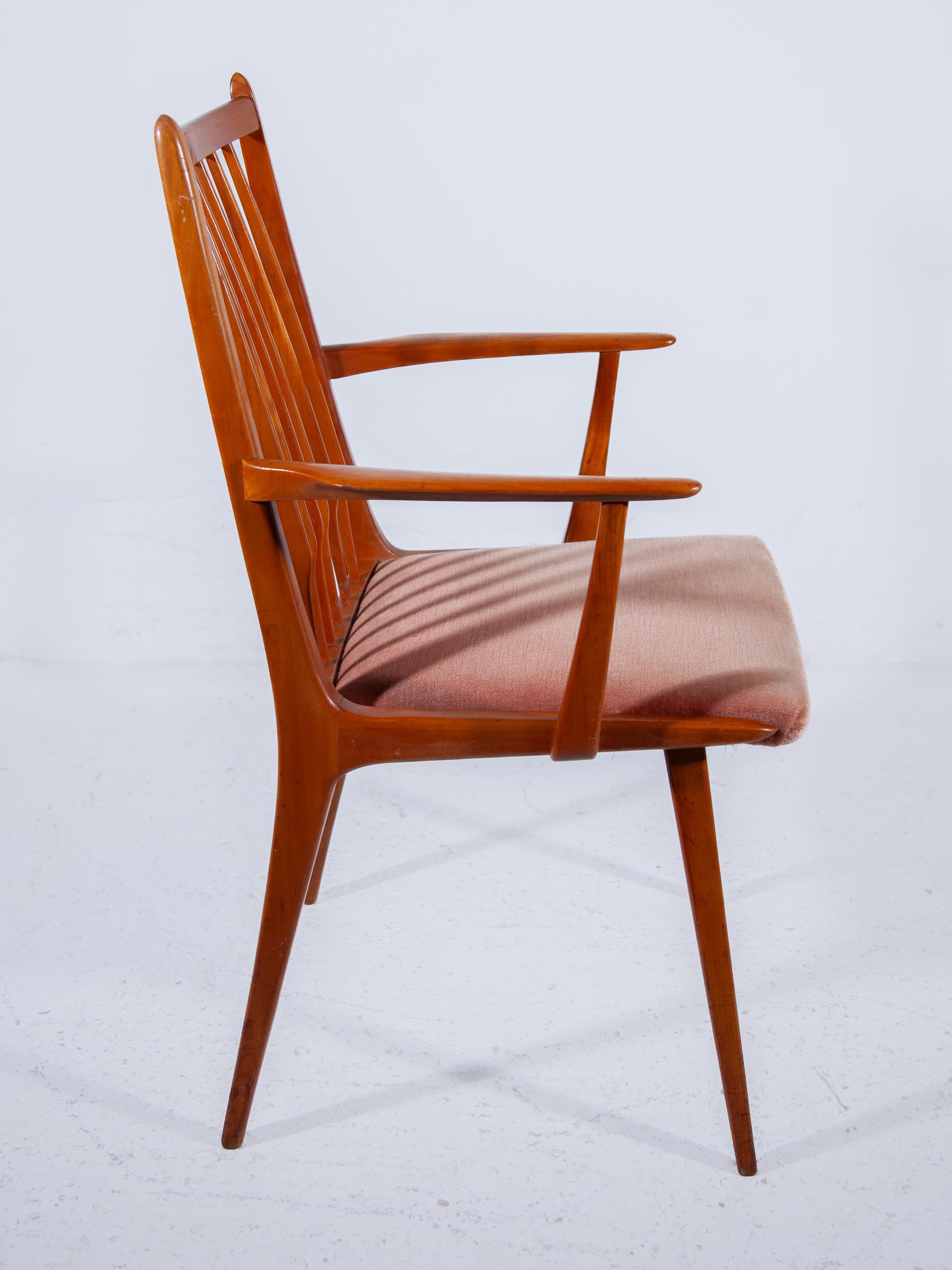 Set of Two Arm Chairs designed by Dettinger, Model Casala, Germany, 1955 In Good Condition For Sale In Antwerp, BE
