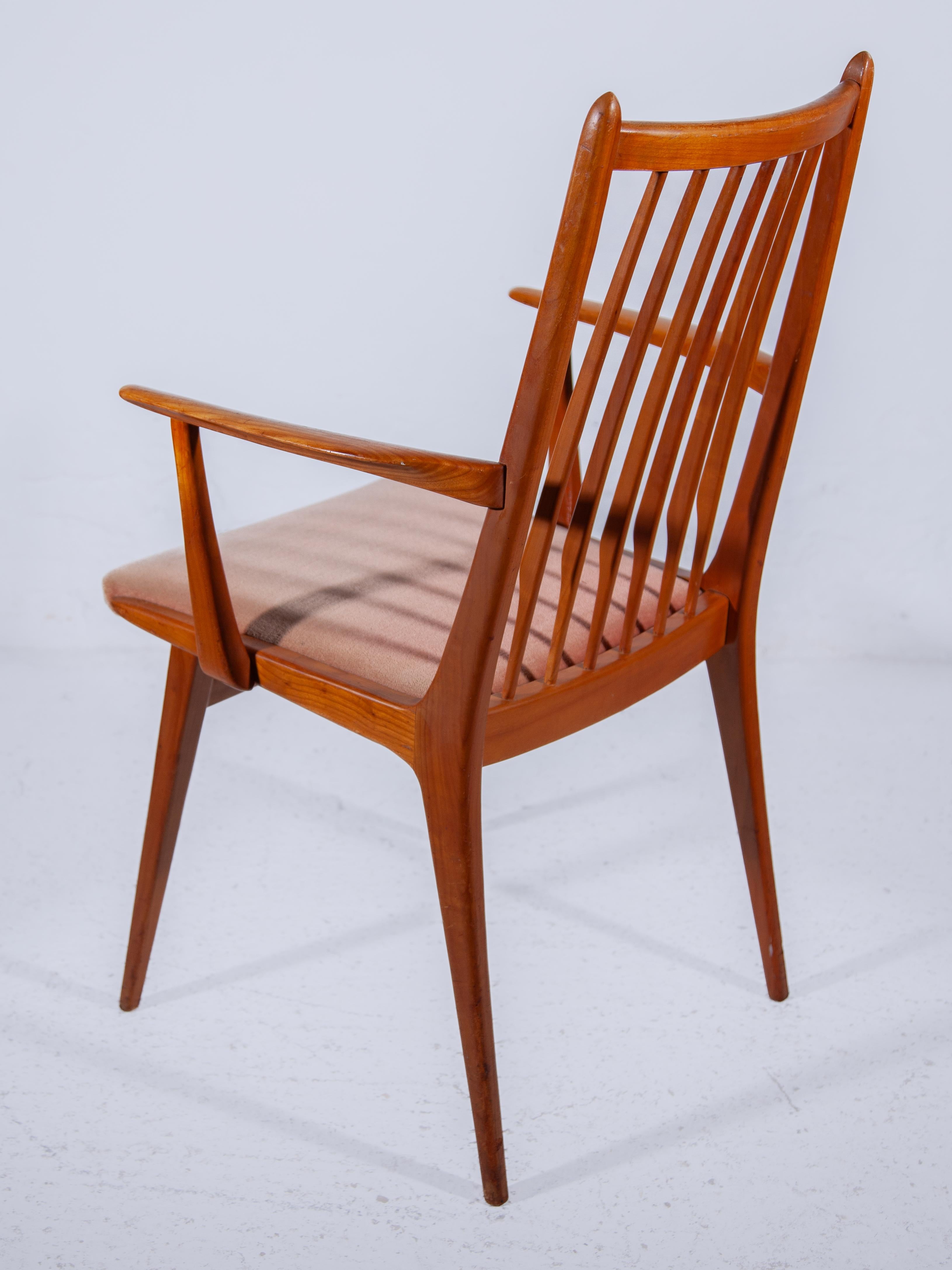 Set of Two Arm Chairs designed by Dettinger, Model Casala, Germany, 1955 For Sale 1