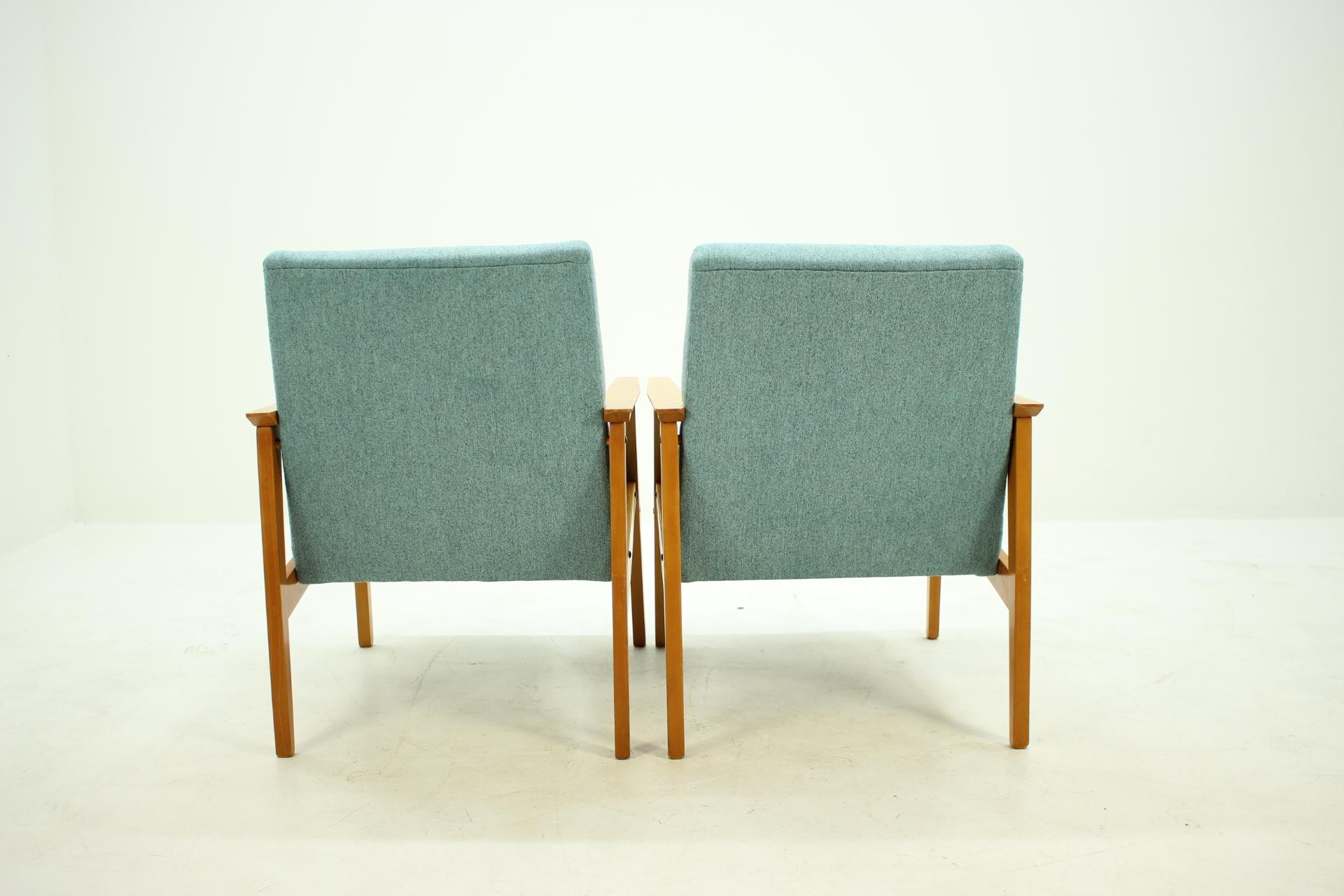 Mid-20th Century Set of Two Armchairs, 1960s