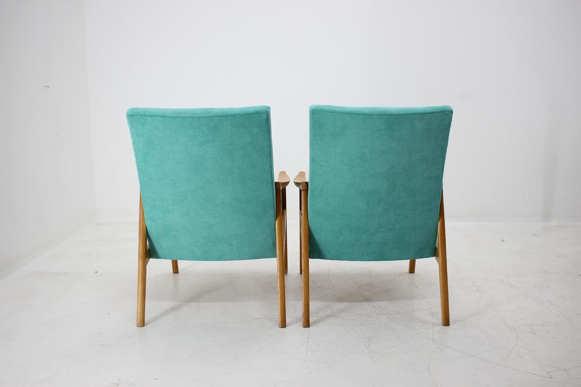 Mid-20th Century Set of Two Armchairs, 1960s