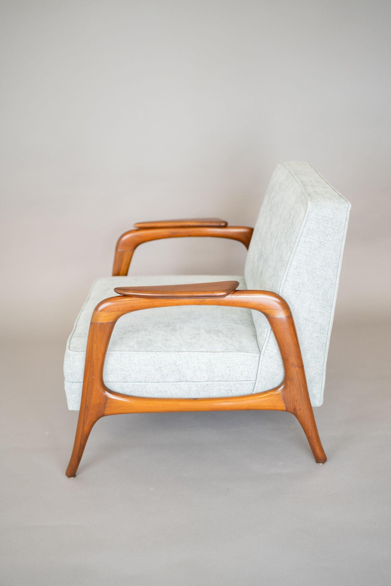 Mid-20th Century Set of Two Armchairs by Eugenio Escudero