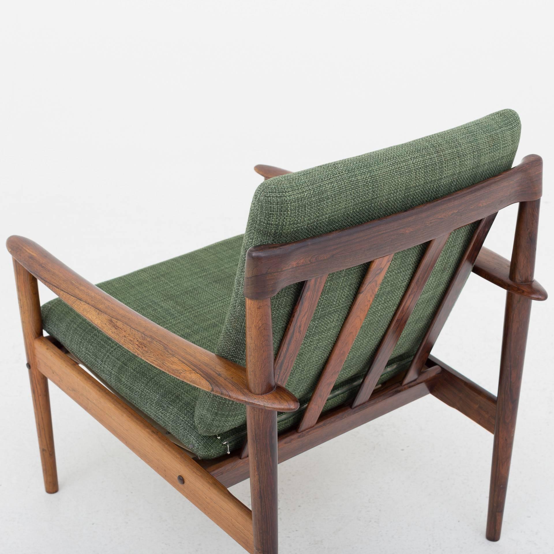 Scandinavian Modern Set of Two Armchairs by Grete Jalk