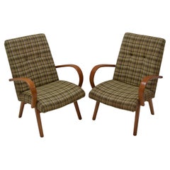 Set of two armchairs by Jaroslav Šmídek for TON, 1960s.