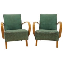 Set of Two Armchairs by Jindrich Halabala, 1950s