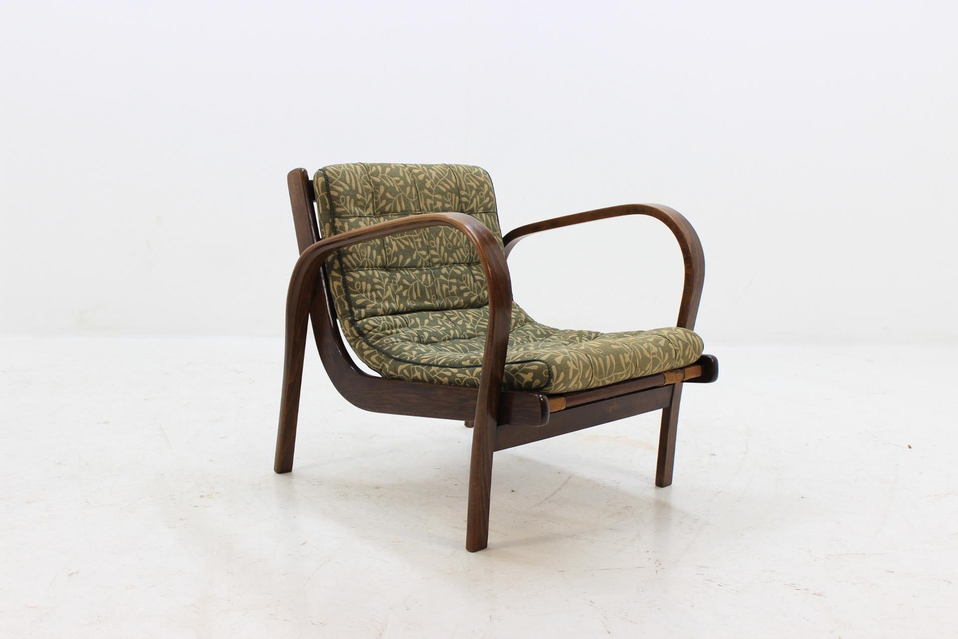 Mid-Century Modern Set of Two Armchairs by Karel Kozelka and Antonín Kropáček, 1940s