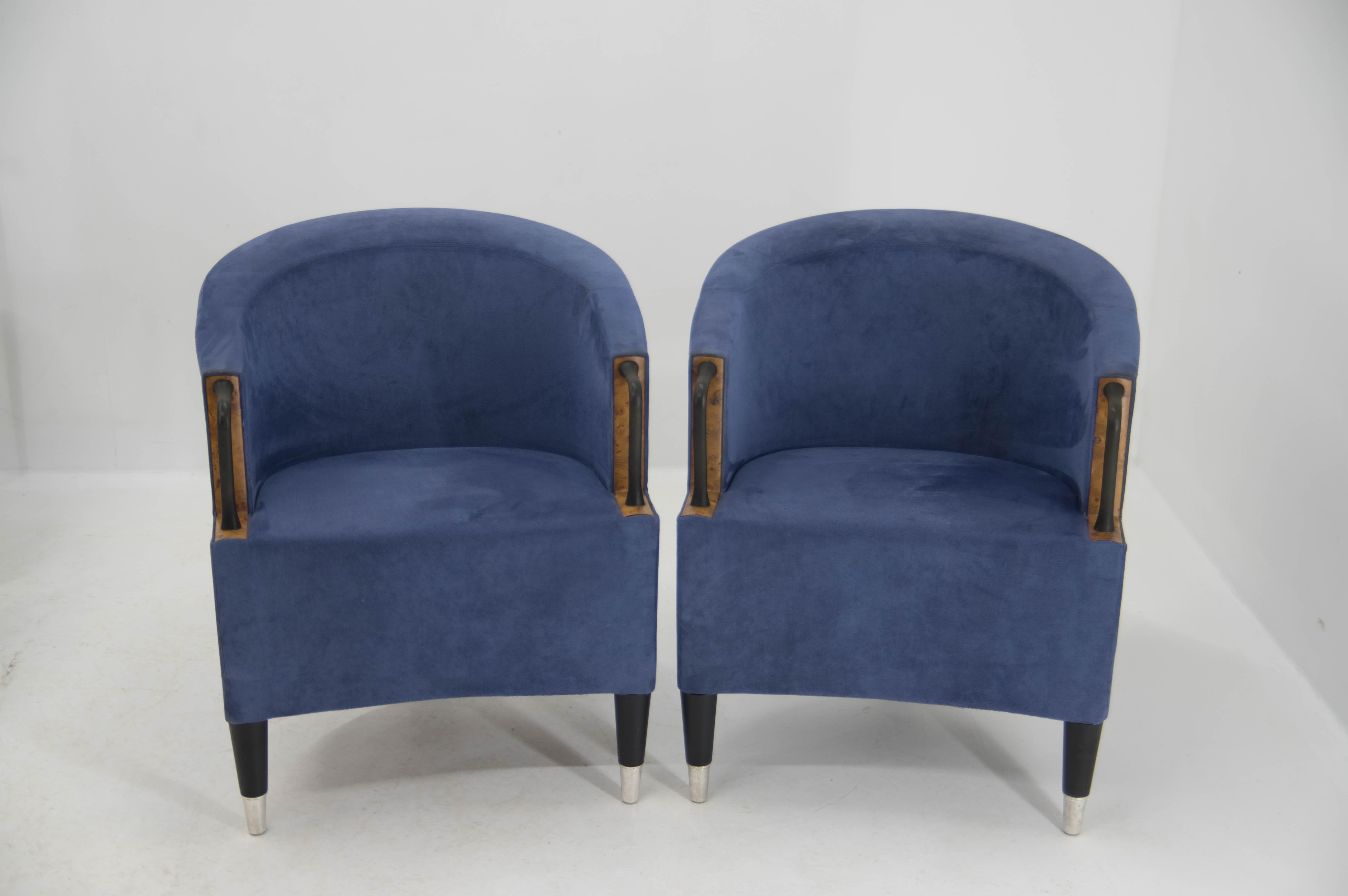 Modern Set of Two Armchairs by Paolo Piva for B&B Italia, 1980s For Sale
