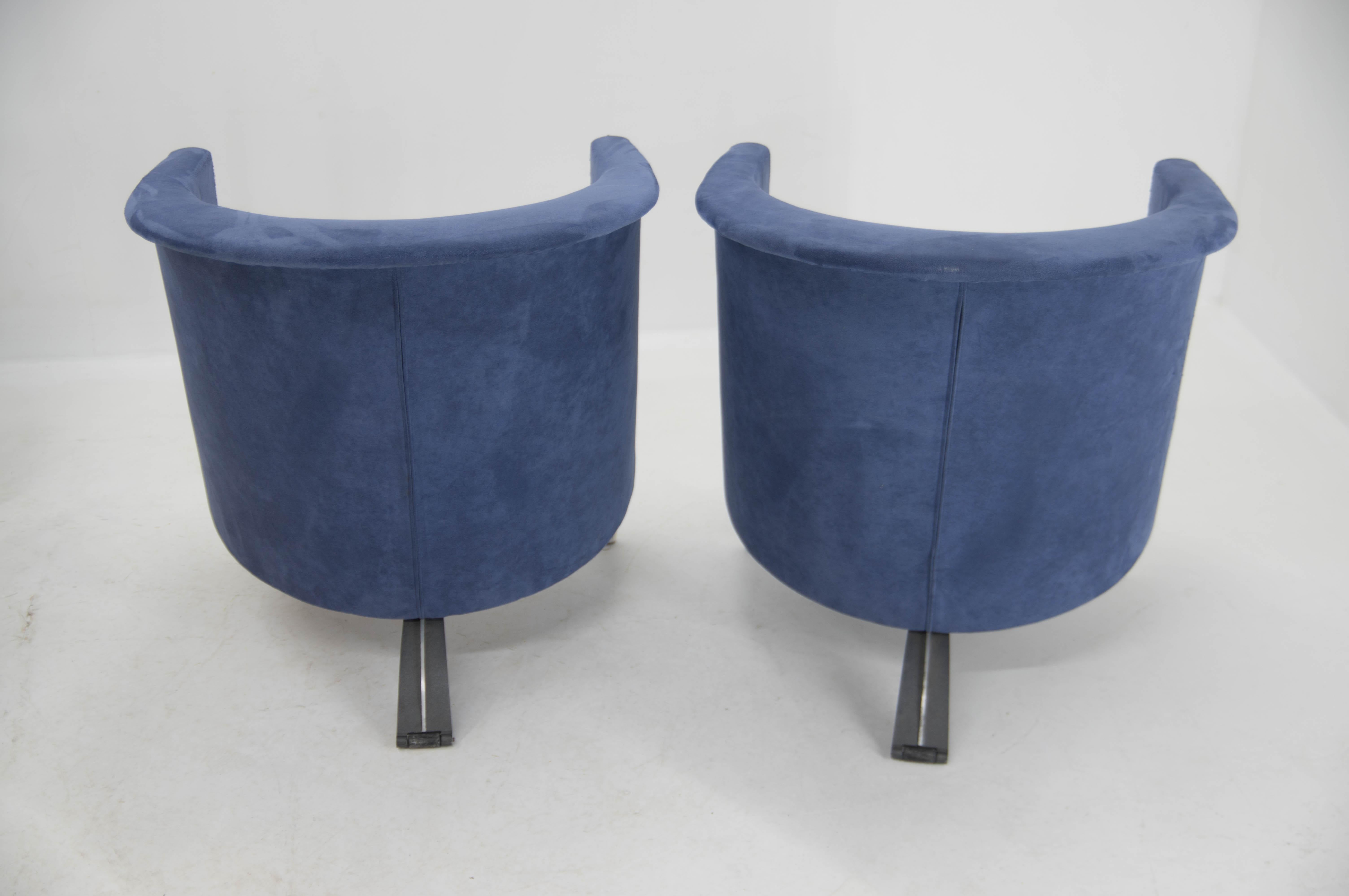 Set aus zwei Sesseln von Paolo Piva für B&B Italia, 1980er Jahre im Zustand „Gut“ im Angebot in Praha, CZ