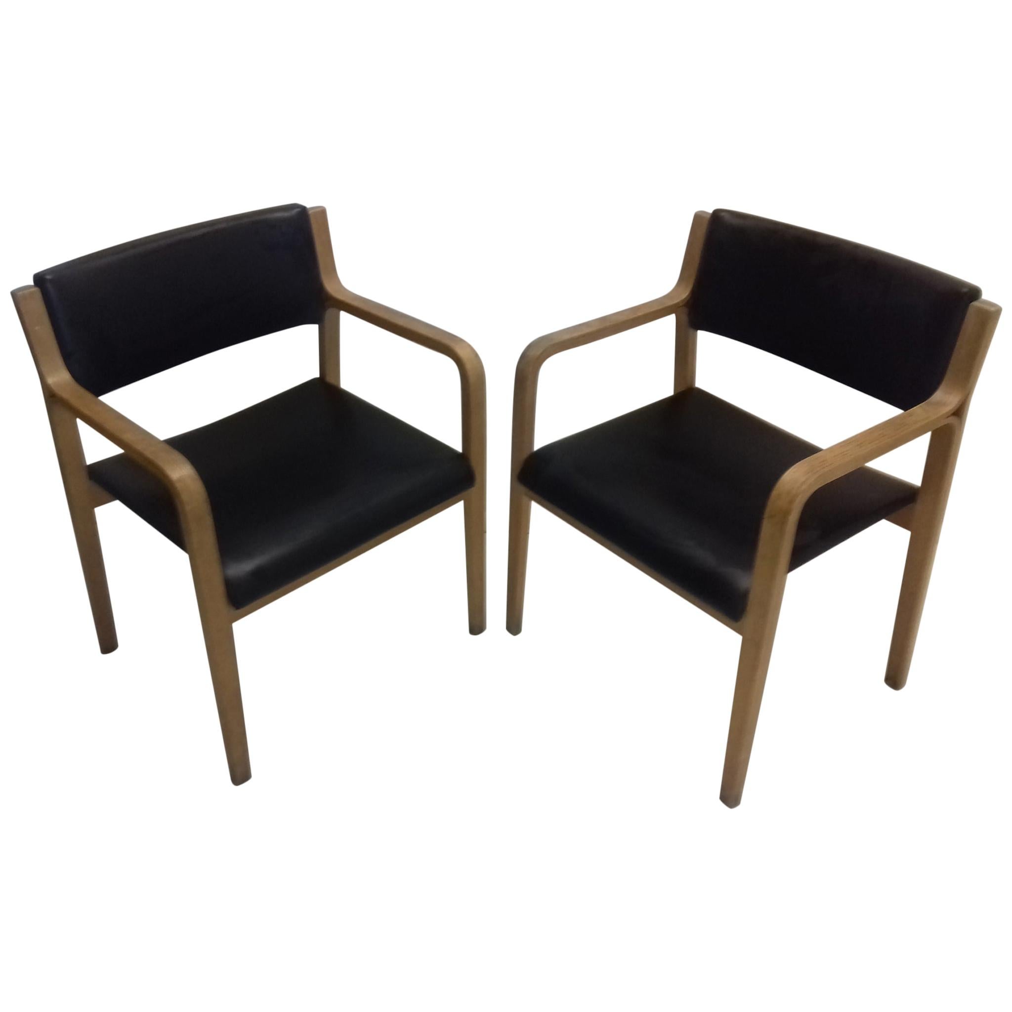 Set of Two Armchairs Designed by Ludvík Volák, 1960s