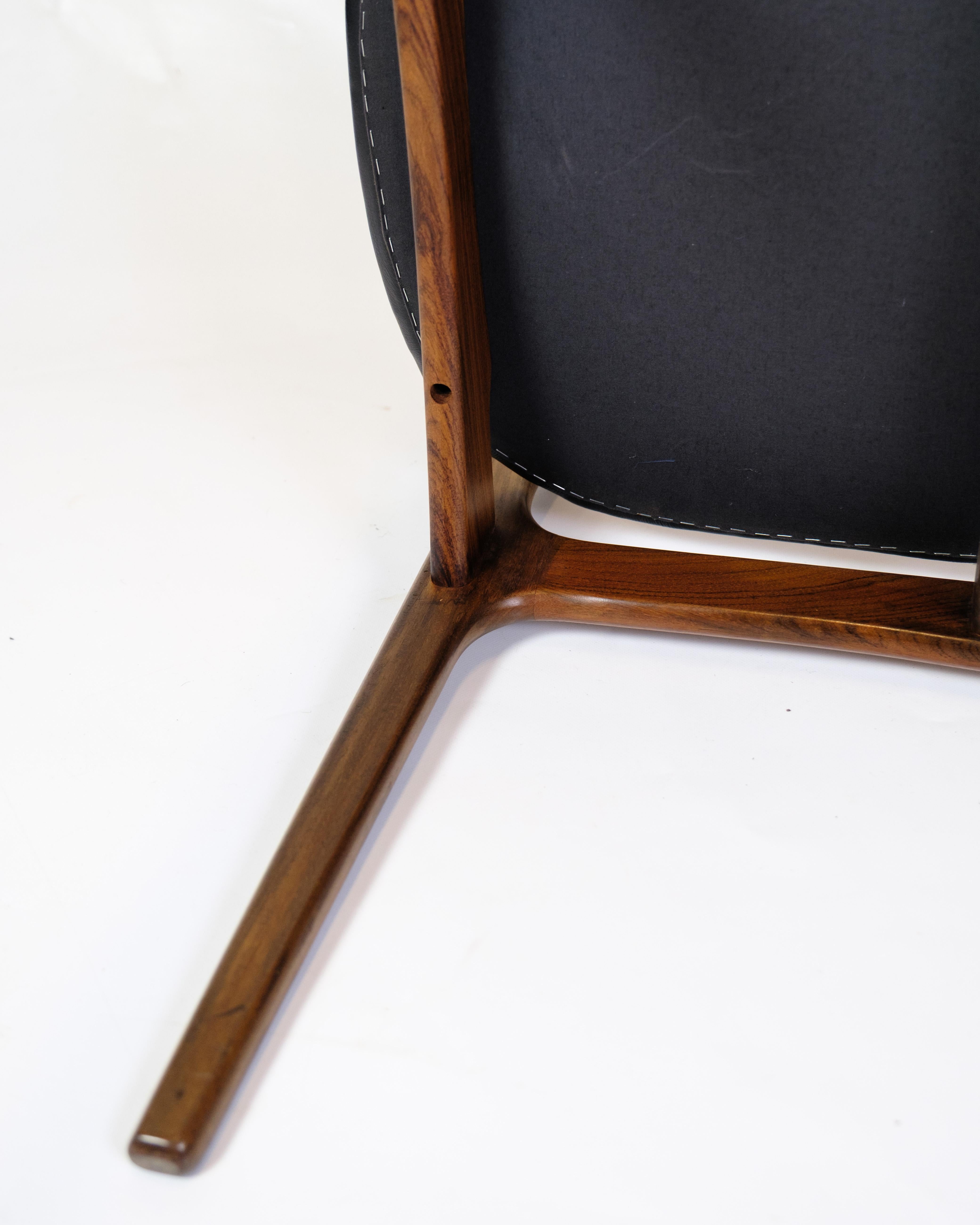 Ensemble de deux fauteuils modèle OD50 en bois de rose par Erik Buch dans les années 1950 en vente 3