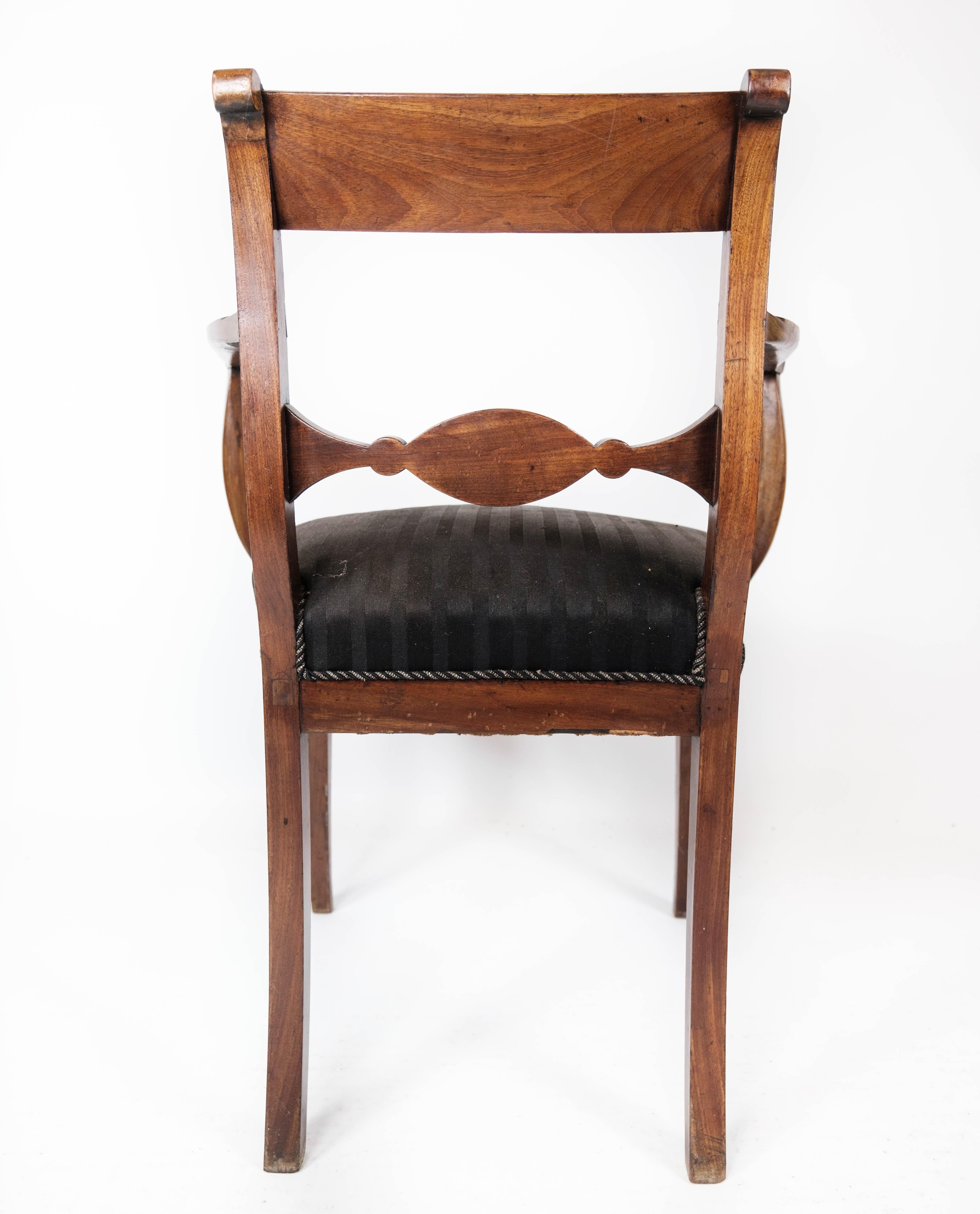 Set of Two Armchairs Made In Mahogany From 1860s For Sale 4