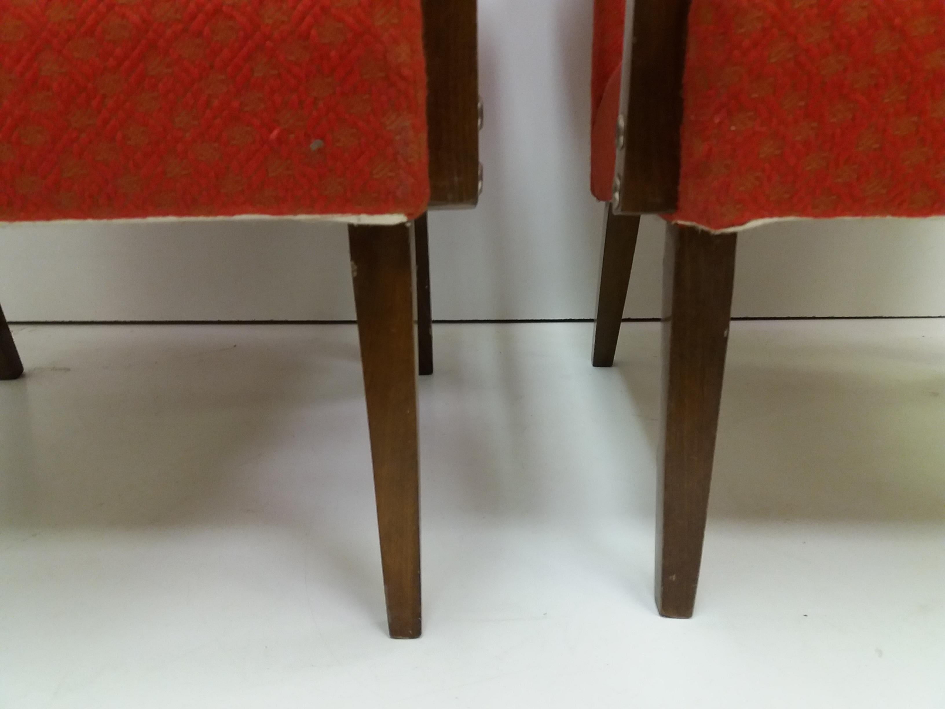 Ensemble de deux fauteuils / Ton, années 1960 en vente 2