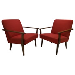 Retro Set of Two Armchairs /Ton, 1960's