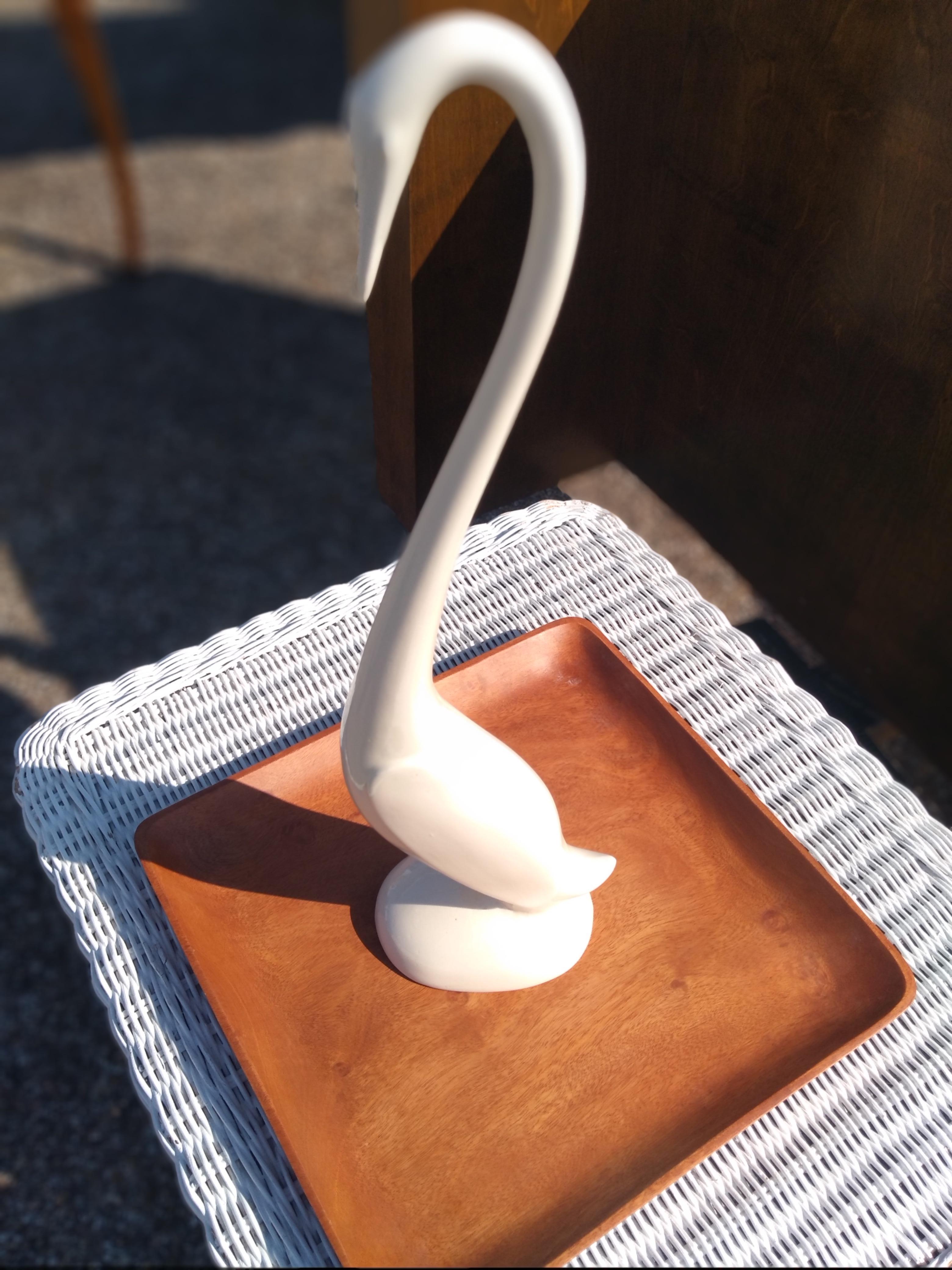 XX secolo Set di due aironi di ceramica Arnell's in vendita
