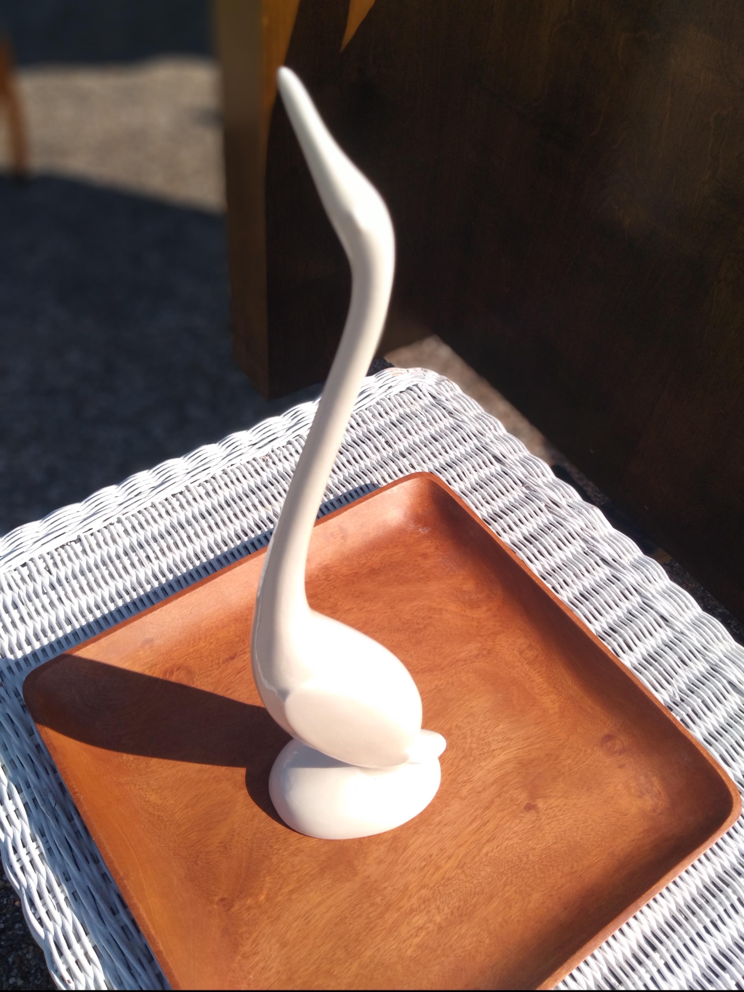Set di due aironi di ceramica Arnell's in vendita 2