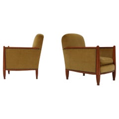 Set of Two Art Deco Armchairs