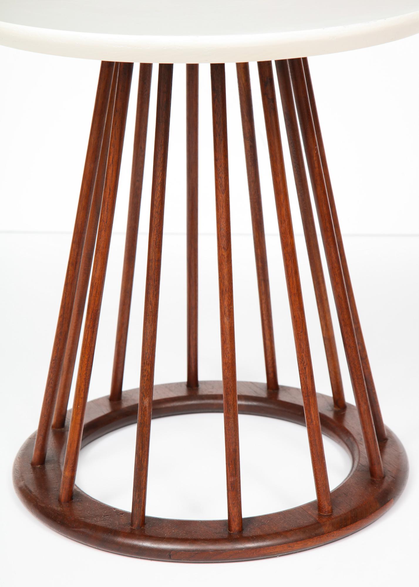 Mid-Century Modern Set of Two Arthur Umanoff Side Tables for Washington Woodcraft