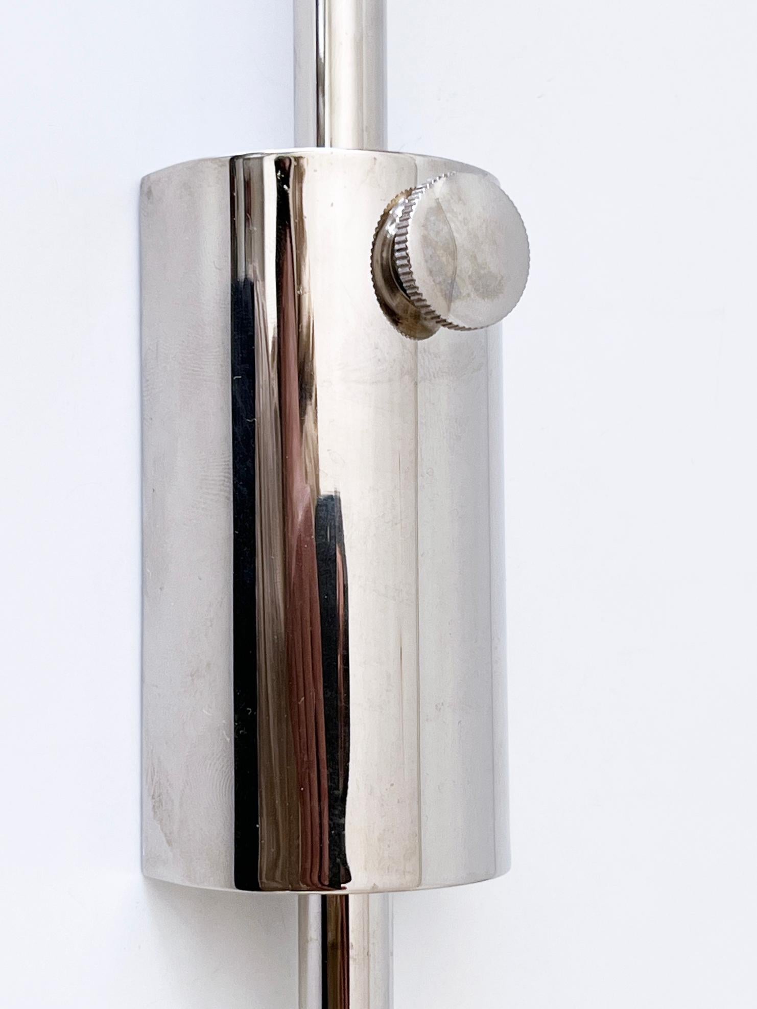 Ensemble de deux appliques ou liseuses articulées par Florian Schulz 1970 en vente 10