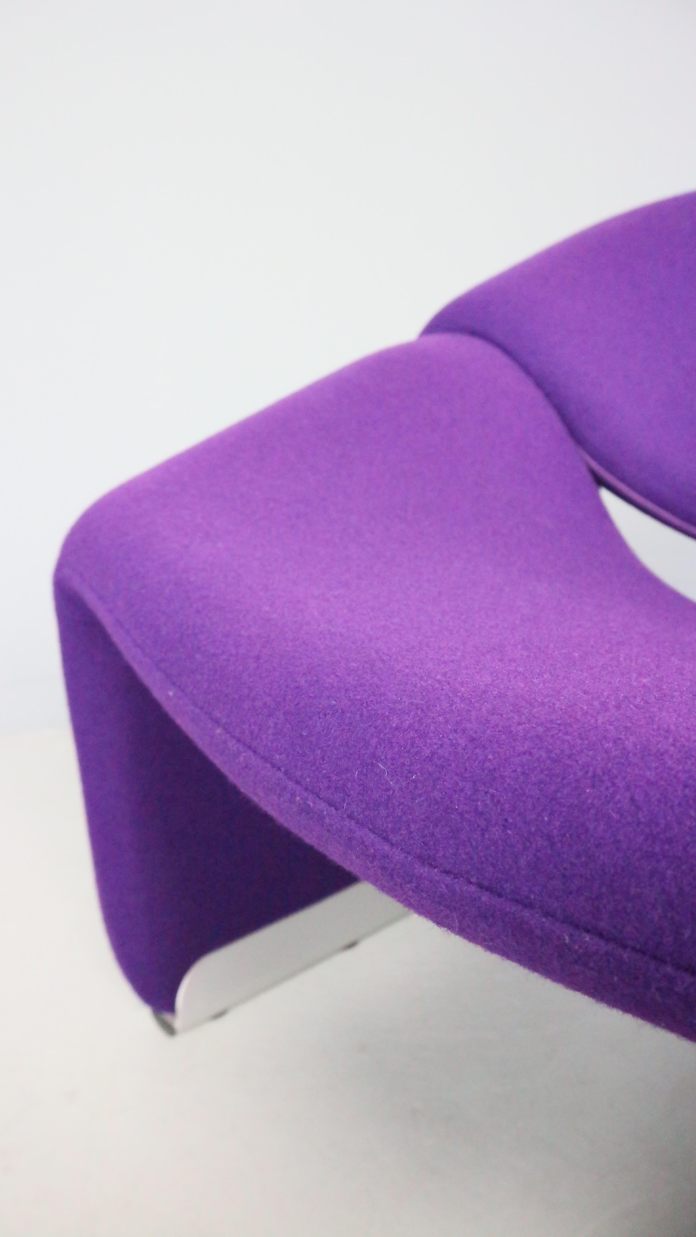 Set di due poltrone Artifort F598 Groovy Armchair di Pierre Paulin, M. I. in vendita 7